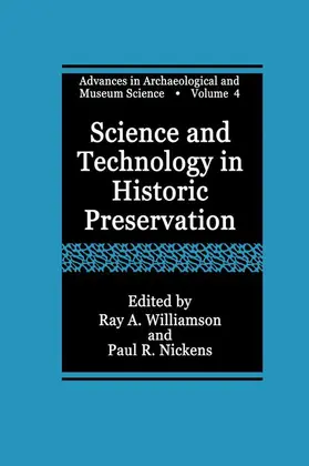 Nickens / Williamson |  Science and Technology in Historic Preservation | Buch |  Sack Fachmedien