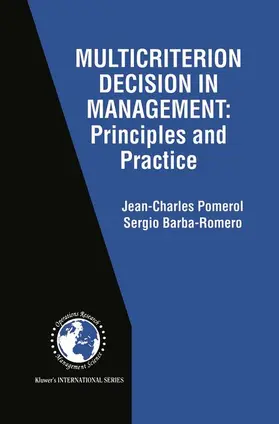 Barba-Romero / Pomerol |  Multicriterion Decision in Management | Buch |  Sack Fachmedien