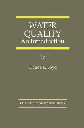 Boyd | Water Quality | Buch | 978-1-4613-7021-5 | www.sack.de