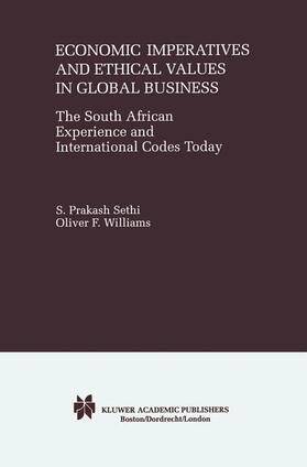 Williams / Sethi | Economic Imperatives and Ethical Values in Global Business | Buch | 978-1-4613-7024-6 | sack.de