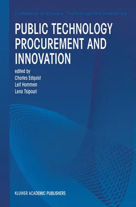 Edquist / Hommen / Tsipouri |  Public Technology Procurement and Innovation | Buch |  Sack Fachmedien