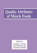 Xiong / Shahidi |  Quality Attributes of Muscle Foods | Buch |  Sack Fachmedien