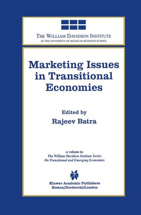 Batra | Marketing Issues in Transitional Economies | Buch | 978-1-4613-7275-2 | sack.de