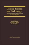 Shanteau / Schum / Mellers |  Decision Science and Technology | Buch |  Sack Fachmedien