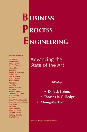 Elzinga / Gulledge |  Business Process Engineering | Buch |  Sack Fachmedien