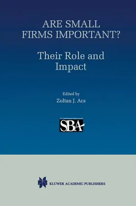 Ackermann |  Are Small Firms Important? Their Role and Impact | Buch |  Sack Fachmedien