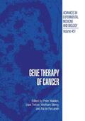 Walden / Farzaneh / Trefzer |  Gene Therapy of Cancer | Buch |  Sack Fachmedien