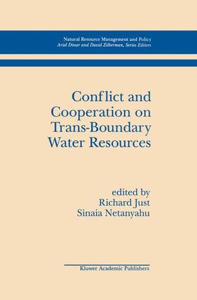 Netanyahu / Just |  Conflict and Cooperation on Trans-Boundary Water Resources | Buch |  Sack Fachmedien