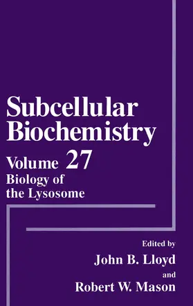 Mason / Lloyd |  Biology of the Lysosome | Buch |  Sack Fachmedien