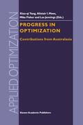 Jennings / Mees / Fisher |  Progress in Optimization | Buch |  Sack Fachmedien