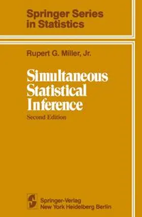 Miller |  Simultaneous Statistical Inference | eBook | Sack Fachmedien