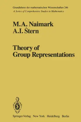 Stern / Naimark |  Theory of Group Representations | Buch |  Sack Fachmedien