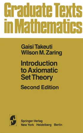 Zaring / Takeuti |  Introduction to Axiomatic Set Theory | Buch |  Sack Fachmedien
