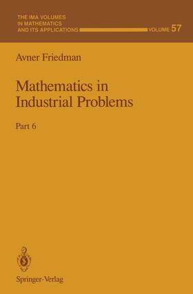 Friedman | Mathematics in Industrial Problems | Buch | 978-1-4613-8385-7 | sack.de