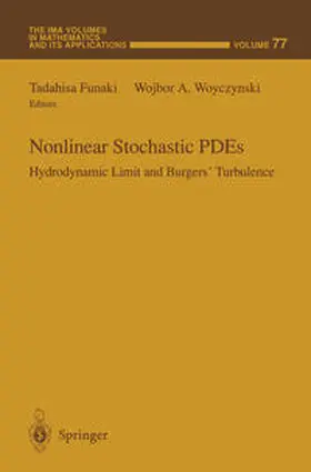 Funaki / Woyczynski |  Nonlinear Stochastic PDEs | eBook | Sack Fachmedien
