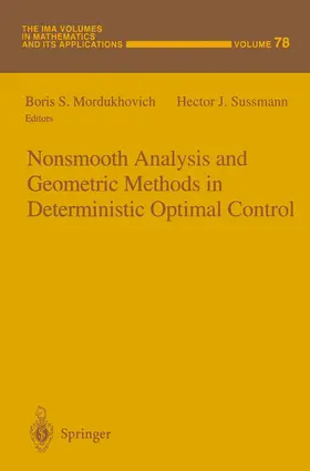 Sussmann / Mordukhovich |  Nonsmooth Analysis and Geometric Methods in Deterministic Optimal Control | Buch |  Sack Fachmedien