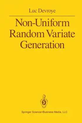 Devroye | Non-Uniform Random Variate Generation | Buch | 978-1-4613-8645-2 | www.sack.de