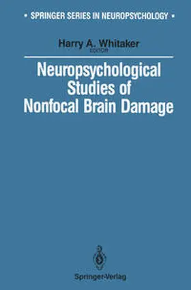 Whitaker |  Neuropsychological Studies of Nonfocal Brain Damage | eBook | Sack Fachmedien