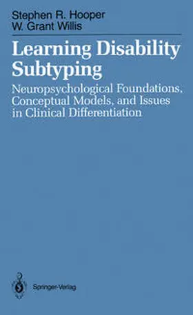 Hooper / Willis |  Learning Disability Subtyping | eBook | Sack Fachmedien