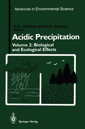 Johnson / Adriano |  Acidic Precipitation | Buch |  Sack Fachmedien