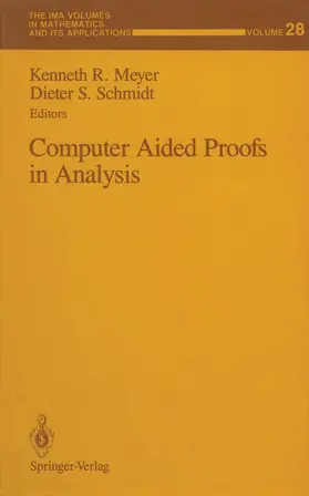 Meyer / Schmidt |  Computer Aided Proofs in Analysis | Buch |  Sack Fachmedien