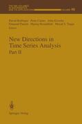 Brillinger / Caines / Taqqu |  New Directions in Time Series Analysis | Buch |  Sack Fachmedien
