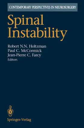Holtzman / McCormick / Farcy |  Spinal Instability | Buch |  Sack Fachmedien