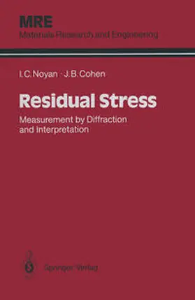 Noyan / Cohen |  Residual Stress | eBook | Sack Fachmedien