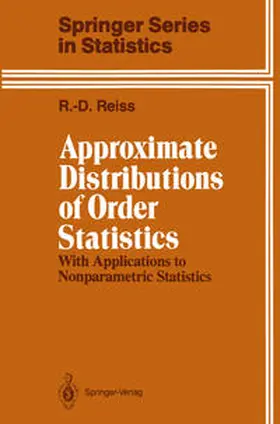 Reiss |  Approximate Distributions of Order Statistics | eBook | Sack Fachmedien