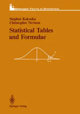 Kokoska / Nevison |  Statistical Tables and Formulae | eBook | Sack Fachmedien
