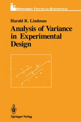 Lindman |  Analysis of Variance in Experimental Design | eBook | Sack Fachmedien