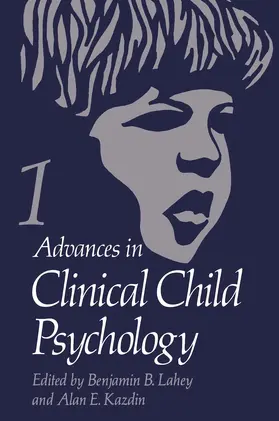 Lahey |  Advances in Clinical Child Psychology | Buch |  Sack Fachmedien