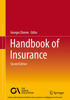 Dionne | Handbook of Insurance | E-Book | sack.de