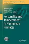 Weiss / King / Murray |  Personality and Temperament in Nonhuman Primates | eBook | Sack Fachmedien