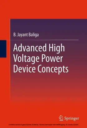 Baliga | Advanced High Voltage Power Device Concepts | E-Book | www.sack.de