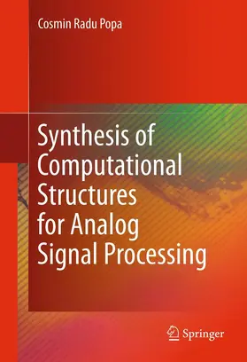 Popa |  Synthesis of Computational Structures for Analog Signal Processing | eBook | Sack Fachmedien