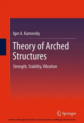Karnovsky | Theory of Arched Structures | E-Book | www.sack.de