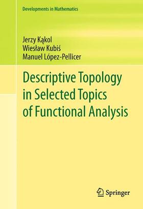 Kakol / Kakol / López-Pellicer | Descriptive Topology in Selected Topics of Functional Analysis | Buch | 978-1-4614-0528-3 | sack.de