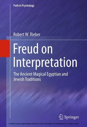 Rieber |  Freud on Interpretation | eBook | Sack Fachmedien