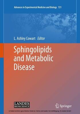 Cowart | Sphingolipids and Metabolic Disease | E-Book | sack.de