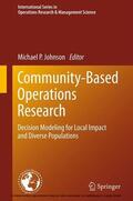 Johnson |  Community-Based Operations Research | eBook | Sack Fachmedien