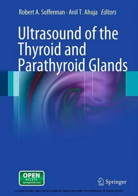 Sofferman / Ahuja | Ultrasound of the Thyroid and Parathyroid Glands | E-Book | www.sack.de