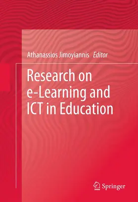 Jimoyiannis | Research on e-Learning and ICT in Education | E-Book | www.sack.de