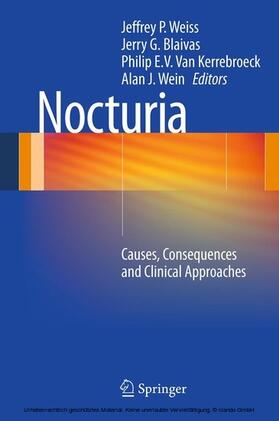 Weiss, MD, FACS / Blaivas, MD / MD | Nocturia | E-Book | sack.de