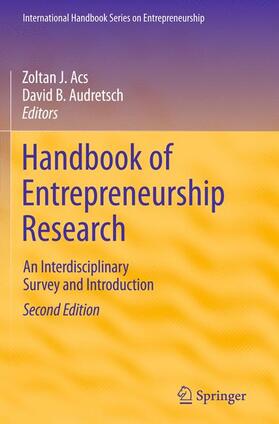 Audretsch / Acs |  Handbook of Entrepreneurship Research | Buch |  Sack Fachmedien