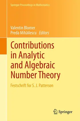 Blomer / Mihailescu / Mihailescu |  Contributions in Analytic and Algebraic Number Theory | eBook | Sack Fachmedien