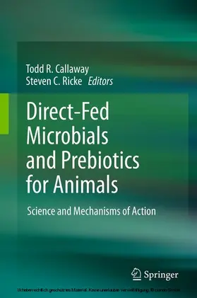 Callaway / Ricke |  Direct-Fed Microbials and Prebiotics for Animals | eBook | Sack Fachmedien