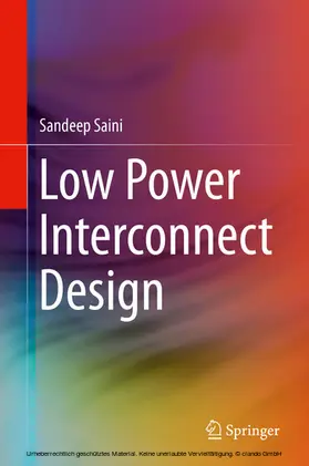 Saini |  Low Power Interconnect Design | eBook | Sack Fachmedien