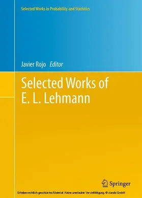 Rojo |  Selected Works of E. L. Lehmann | eBook | Sack Fachmedien