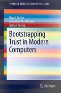 Parno / Perrig / McCune |  Bootstrapping Trust in Modern Computers | Buch |  Sack Fachmedien